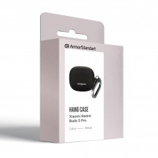 Чехол ArmorStandart TPU Hang для кейса наушников Xiaomi Buds 5 Pro Black (ARM84515)