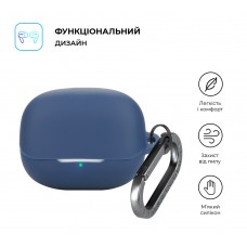 Чехол ArmorStandart TPU Hang для кейса наушников Xiaomi Buds 5 Pro Blue (ARM84516)