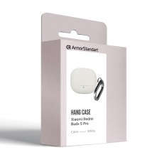 Чехол ArmorStandart TPU Hang для кейса наушников Xiaomi Buds 5 Pro White (ARM84518)