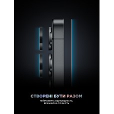 Защитное стекло ArmorStandart Supreme Black Icon для Samsung S25 / S24 (ARM84627)