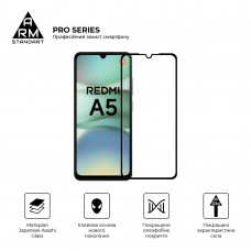 Защитное стекло ArmorStandart Pro для Xiaomi Redmi A5 4G / Poco C71 4G Black (ARM84705)