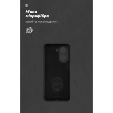 Чехол накладка ArmorStandart TPU Icon для Xiaomi Poco C71 4G Camera cover Black (ARM84709)