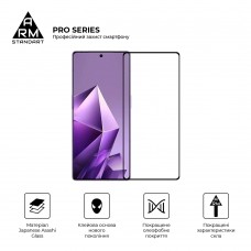 Защитное стекло ArmorStandart Pro для Infinix Note 50 4G / Note 50 Pro 4G / Note 50 Pro Plus 5G Black (ARM84722)