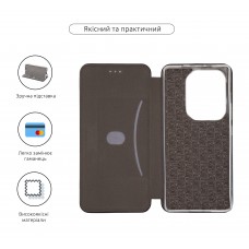 Чехол книжка ArmorStandart PU G-Case для Infinix Note 50 Pro 4G Black (ARM84729)