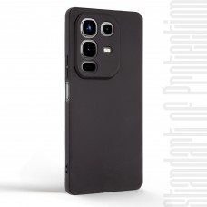 Чехол накладка TPU Armorstandart Matte Slim Fit для Infinix Note 50 4G Camera cover Black (ARM84732)