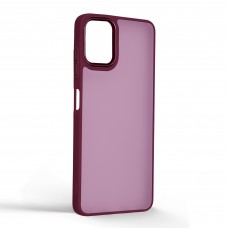 Чехол накладка ArmorStandart TPU Frame для Samsung A06 4G Wine Red (ARM84799)