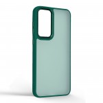 Чехол накладка ArmorStandart TPU Frame для Samsung A36 5G Dark Green (ARM84812)