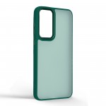 Чехол накладка ArmorStandart TPU Frame для Samsung A56 5G Dark Green (ARM84817)
