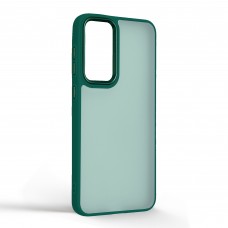Чехол накладка ArmorStandart TPU Frame для Samsung A56 5G Dark Green (ARM84817)