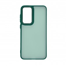 Чехол накладка ArmorStandart TPU Frame для Samsung A56 5G Dark Green (ARM84817)