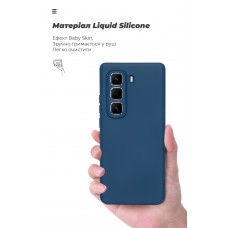 Чехол накладка ArmorStandart TPU Icon для Infinix Hot 50 Pro Plus 4G Camera cover Blue (ARM84820)