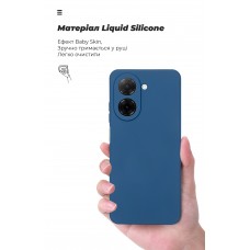 Чехол накладка ArmorStandart TPU Icon для Xiaomi Poco C71 4G Camera cover Dark Blue (ARM84890)
