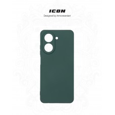 Чехол накладка ArmorStandart TPU Icon для Xiaomi Poco C71 4G Camera cover Dark Green (ARM84891)
