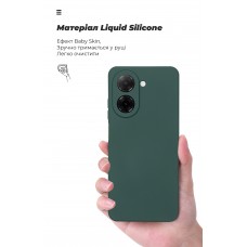 Чехол накладка ArmorStandart TPU Icon для Xiaomi Poco C71 4G Camera cover Dark Green (ARM84891)