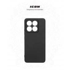 Чехол накладка ArmorStandart TPU Icon для Xiaomi 14T Camera cover Black (ARM85084)