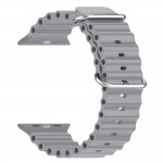 Ремешок TPU ArmorStandart Ocean для Apple Watch 49/46/45/44/42 (Series 1-3) Cloudy Grey (ARM85141) Ремешок TPU ArmorStandart Ocean для Apple Watch 49/46/45/44/42 (Series 1-3) Cloudy Grey (ARM85141)