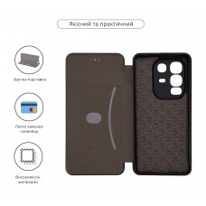 Чехол книжка ArmorStandart PU G-Case для Infinix Note 50 Pro Plus 5G Black (ARM85156)