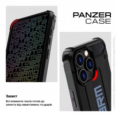 Чехол накладка Armorstandart TPU Panzer для Xiaomi Poco M7 5G Black (ARM85170)