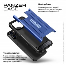 Чехол накладка Armorstandart TPU Panzer для Xiaomi Poco M7 5G Dark Blue (ARM85171)
