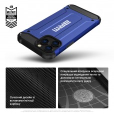 Чехол накладка Armorstandart TPU Panzer для Xiaomi Poco M7 5G Dark Blue (ARM85171)
