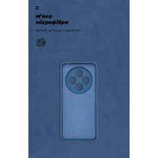 Чехол накладка ArmorStandart TPU Icon для Xiaomi Poco M7 5G Camera cover Dark Blue (ARM85316)