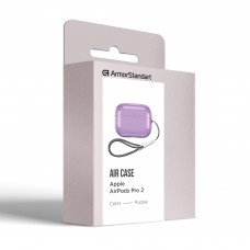 Чехол ArmorStandart TPU Air для кейса наушников Apple Airpods Pro 2 Purple (ARM85335)