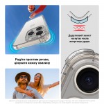 Чехол накладка ArmorStandart TPU Air Force для Motorola Edge 60 Fusion 5G Camera cover Clear (ARM85374)