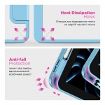 Чехол книжка TPU ArmorStandart Y-Type PEN для Samsung Tab S9 / S9 FE / S10 FE Blue (ARM85519)