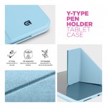 Чехол книжка TPU ArmorStandart Y-Type PEN для Samsung Tab S9 / S9 FE / S10 FE Blue (ARM85519)