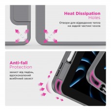 Чехол книжка TPU ArmorStandart Y-Type PEN для Xiaomi Redmi Pad Pro / Poco Pad Gray (ARM85544)