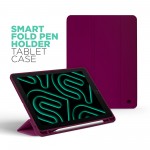 Чехол книжка ArmorStandart PU Smart Fold Pen для Samsung Tab S10 FE+ Plum (ARM85559) Чехол книжка ArmorStandart PU Smart Fold Pen для Samsung Tab S10 FE+ Plum (ARM85559)