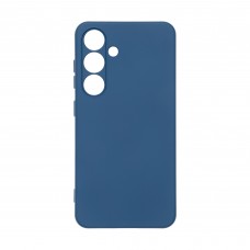 Чехол накладка ArmorStandart TPU Icon для Samsung S24 Camera cover Dark Blue (ARM85666)