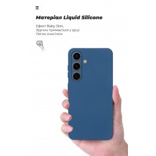 Чехол накладка ArmorStandart TPU Icon для Samsung S24 Camera cover Dark Blue (ARM85666)