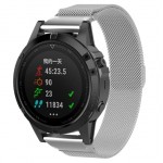Ремешок Metal ArmorStandart Milanese Magnetic для Garmin 22 mm Silver (ARM85719)