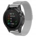 Ремешок Metal ArmorStandart Milanese Magnetic для Garmin 20 mm Silver (ARM85722)