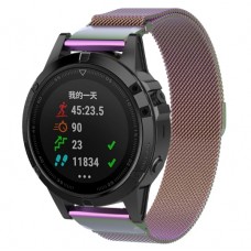 Ремешок Metal ArmorStandart Milanese Magnetic для Garmin 20 mm Gradient (ARM85723)