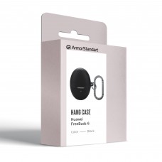 Чехол ArmorStandart TPU Hang для кейса наушников Huawei FreeBuds 6 Black (ARM86142)