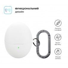 Чехол ArmorStandart TPU Hang для кейса наушников Huawei FreeBuds 6 White (ARM86145)