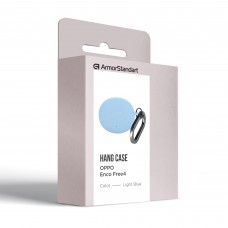 Чехол ArmorStandart TPU Hang для кейса наушников Oppo Enco Free4 Light Blue (ARM86147)