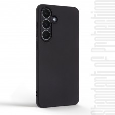 Чехол накладка TPU Armorstandart Matte Slim Fit для Samsung S25 FE 5G Camera cover Black (ARM86154)