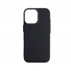 Чехол накладка ArmorStandart PC LikeCarbon2 MagCase для Apple iPhone 17 Carbon Black (ARM86257)