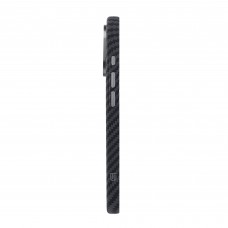 Чехол накладка ArmorStandart PC LikeCarbon2 MagCase для Apple iPhone 17 Carbon Black (ARM86257)