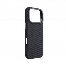 Чехол накладка ArmorStandart PC LikeCarbon2 MagCase для Apple iPhone 17 Pro Carbon Black (ARM86258)