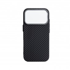 Чехол накладка ArmorStandart PC LikeCarbon2 MagCase для Apple iPhone 17 Pro Carbon Black (ARM86258)