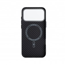Чехол накладка ArmorStandart PC LikeCarbon2 MagCase для Apple iPhone 17 Pro Max Carbon Black (ARM86259)