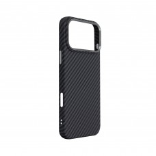 Чехол накладка ArmorStandart PC LikeCarbon2 MagCase для Apple iPhone 17 Pro Max Carbon Black (ARM86259)