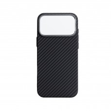 Чехол накладка ArmorStandart PC LikeCarbon2 MagCase для Apple iPhone 17 Pro Max Carbon Black (ARM86259)