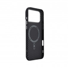 Чехол накладка ArmorStandart PC LikeCarbon2 MagCase для Apple iPhone 17 Pro Max Carbon Black (ARM86259)