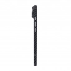 Чехол накладка ArmorStandart PC LikeCarbon2 MagCase для Apple iPhone 17 Air Carbon Black (ARM86260)