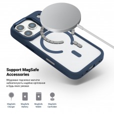 Чехол накладка ArmorStandart TPU Unit-C MagCase для Apple iPhone 17 Pro Dark Blue (ARM86290)
